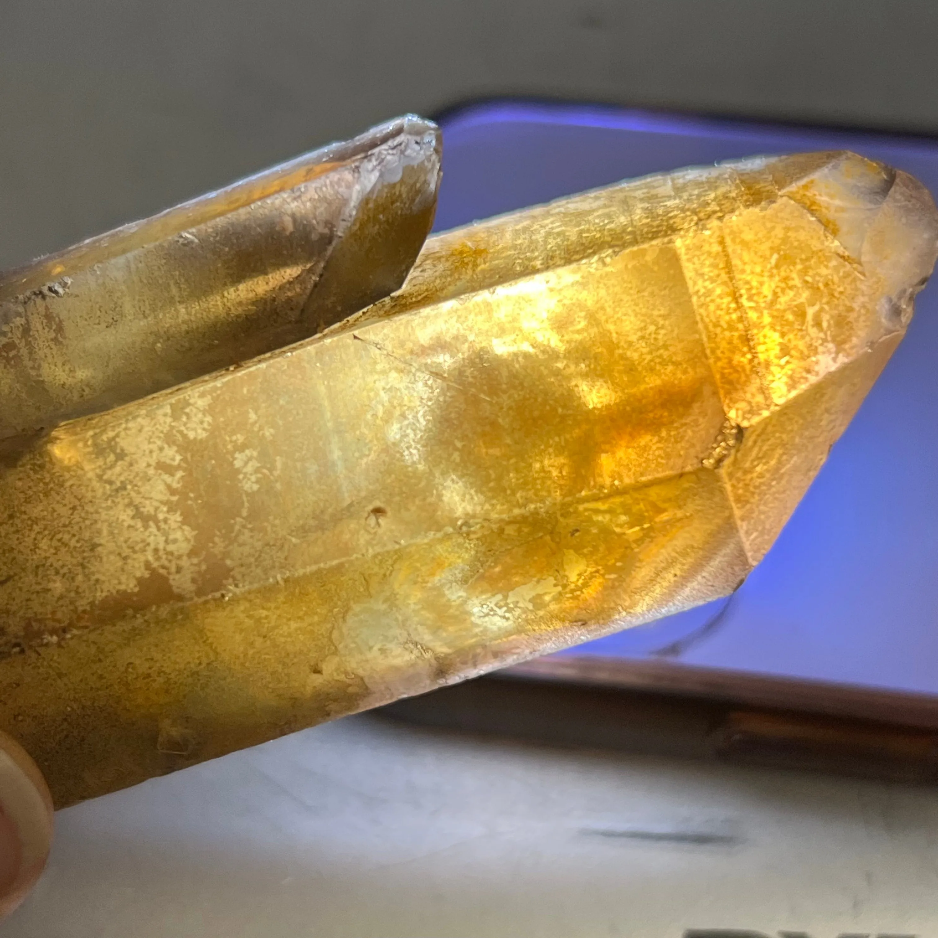13 Natural Zambian Citrine Wands, Wholesale Flat