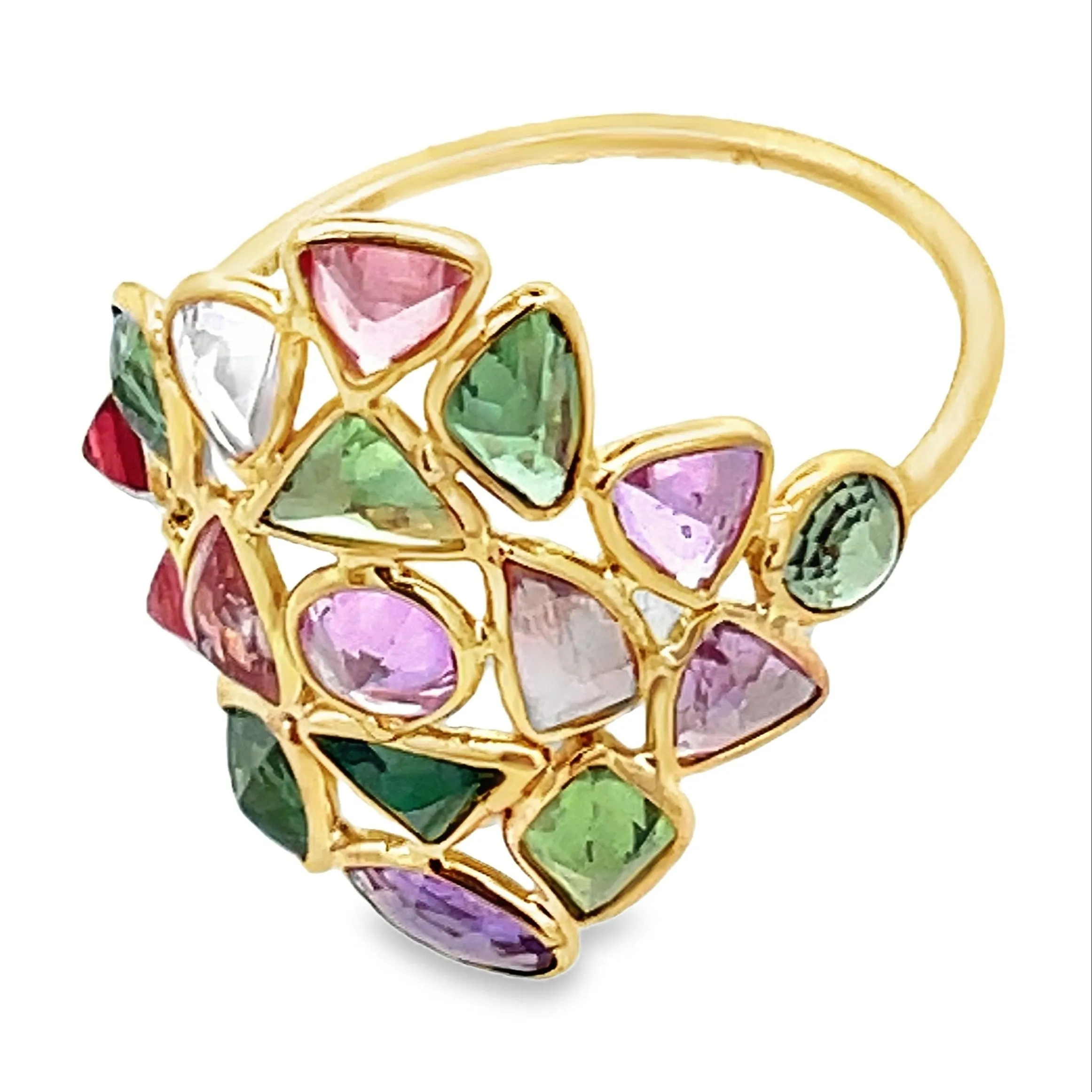 18K Tourmaline Cocktail Ring