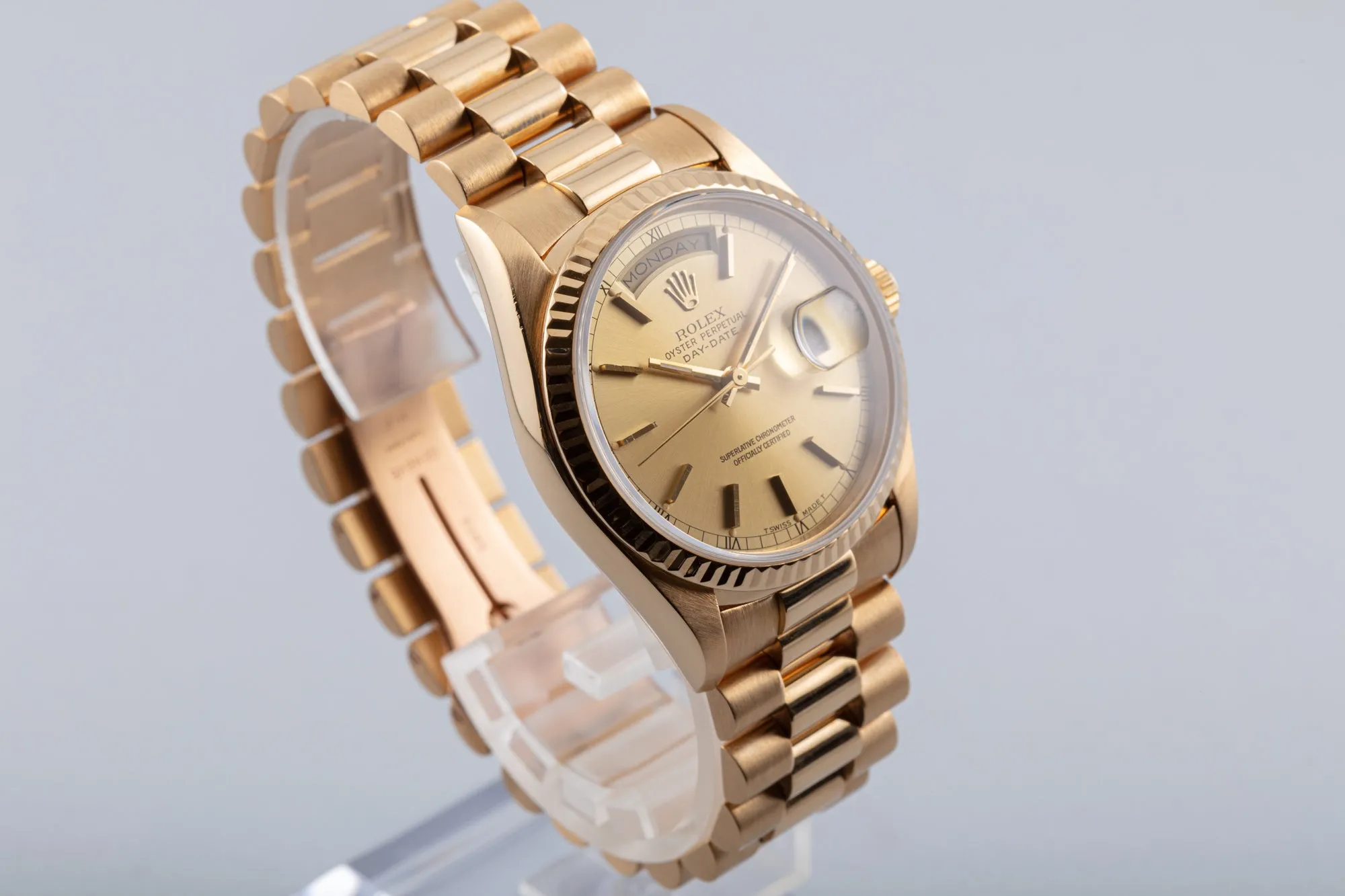 1993 Rolex Day-Date 18238 Champagne Dial President with Box