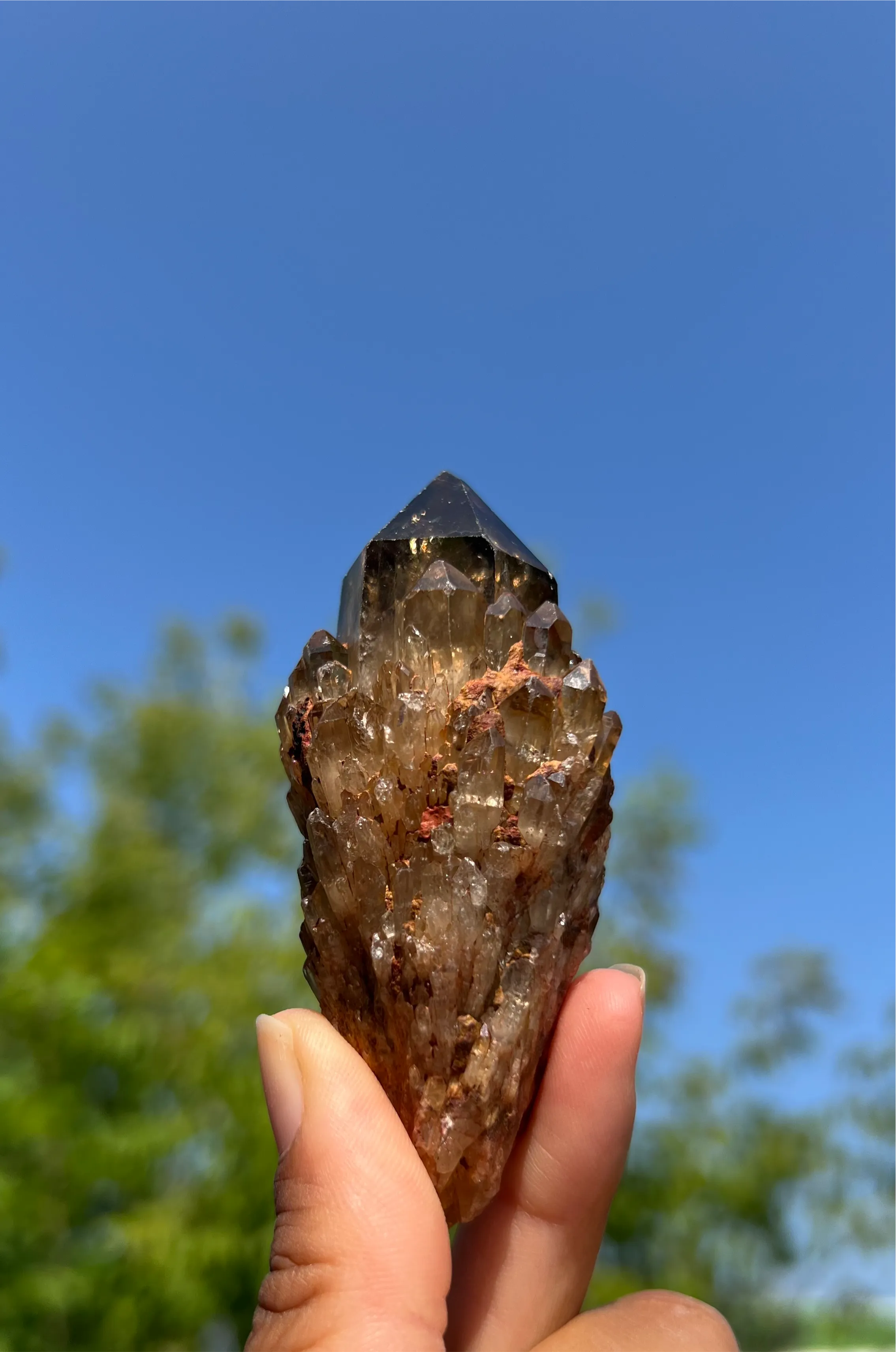 2.346kg Kundalini Citrine Quartz Wholesale Flat 24 pieces, Congo Citrine, Natural Citrine from Lwena, Katanga, Democratic Republic of Congo