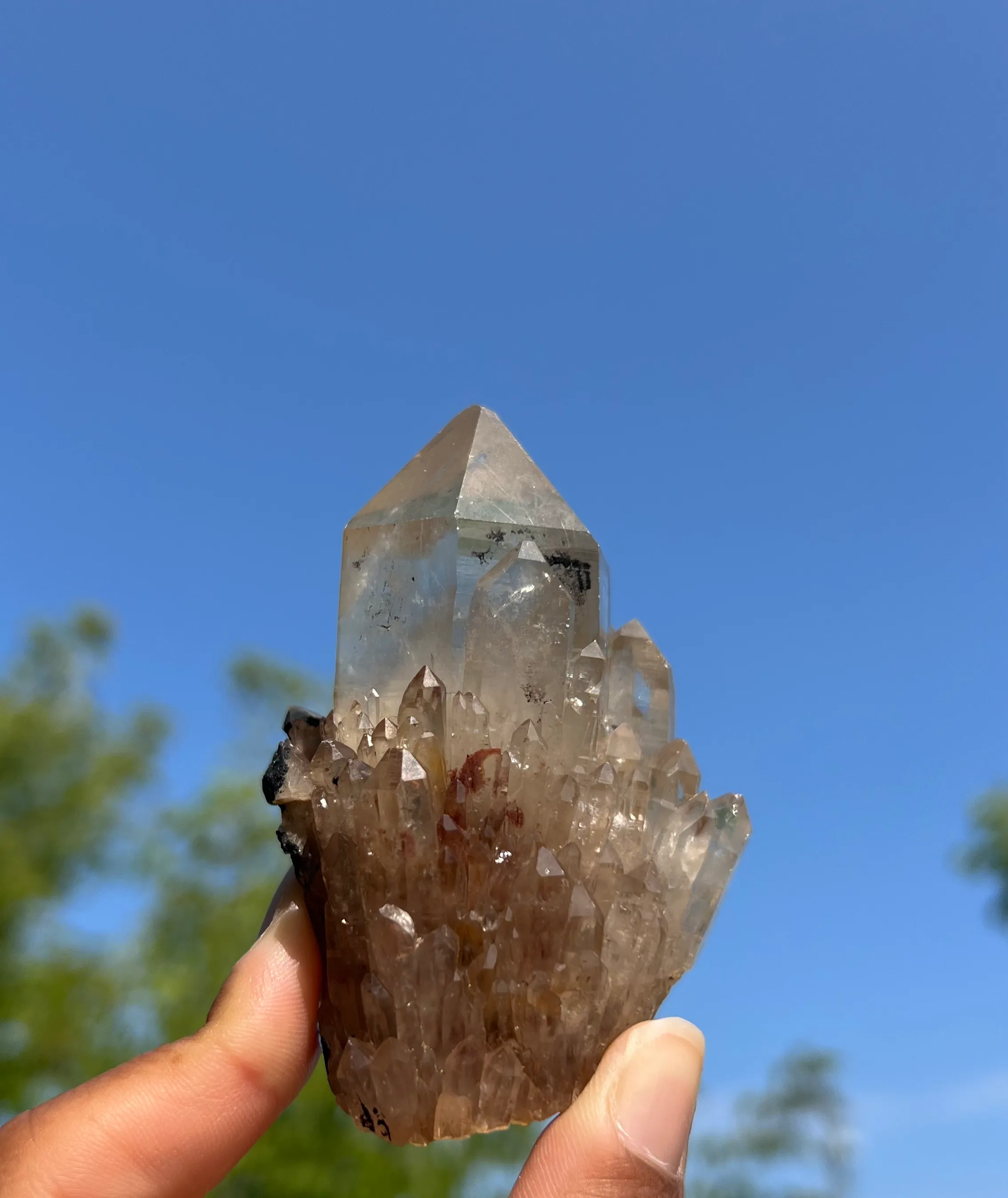 2.346kg Kundalini Citrine Quartz Wholesale Flat 24 pieces, Congo Citrine, Natural Citrine from Lwena, Katanga, Democratic Republic of Congo