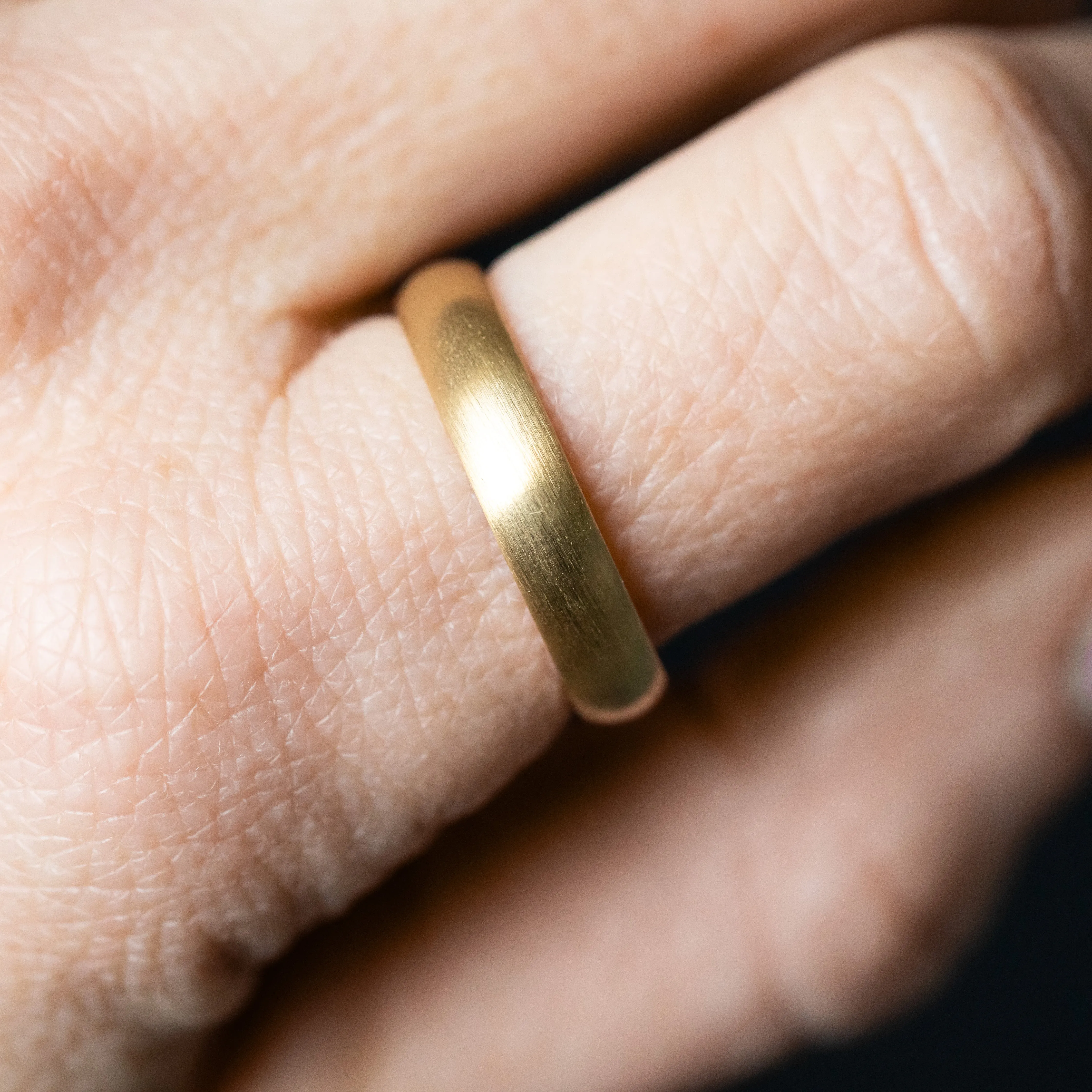 6mm Half Round Wedding Band