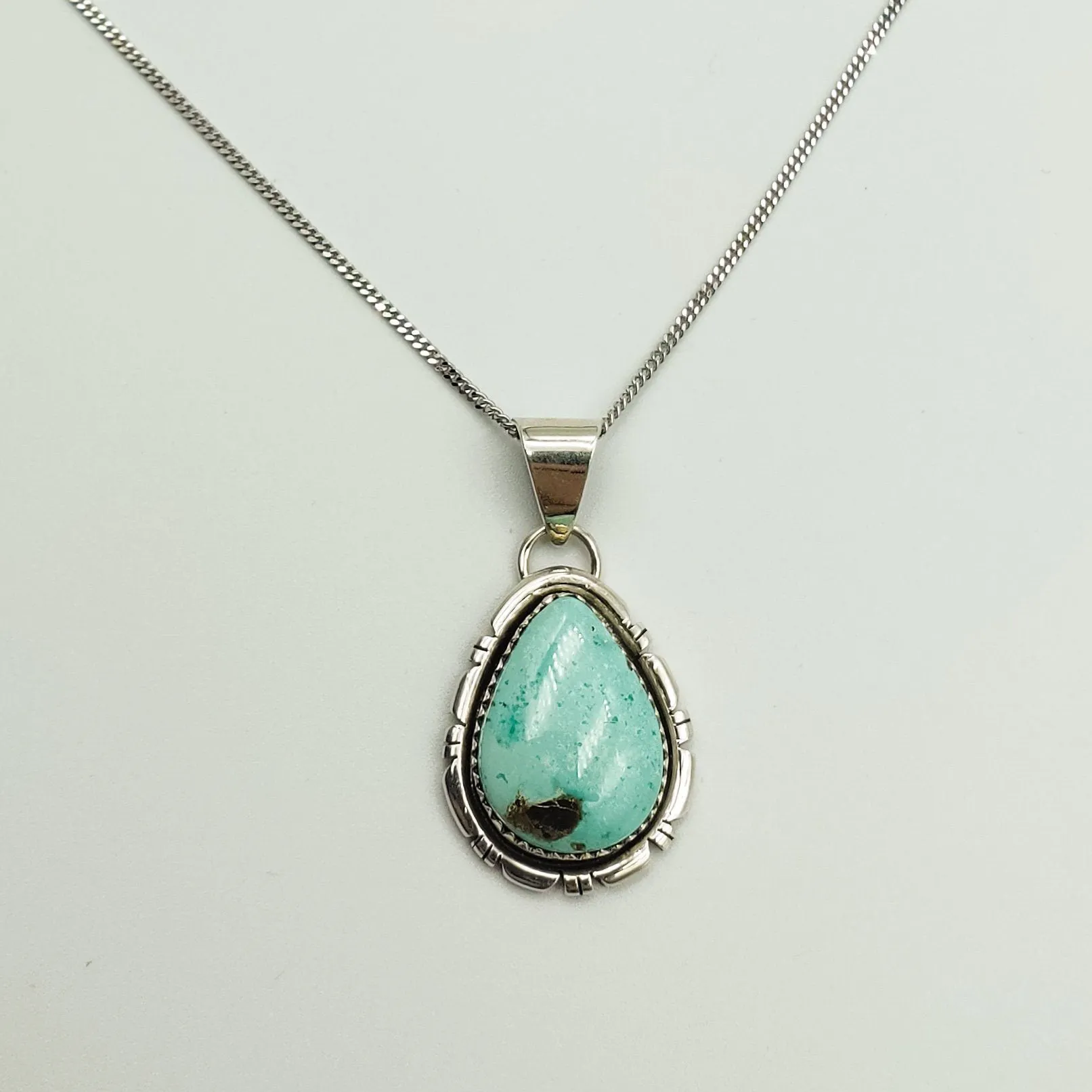 Blue Lagoon Navajo boho necklace
