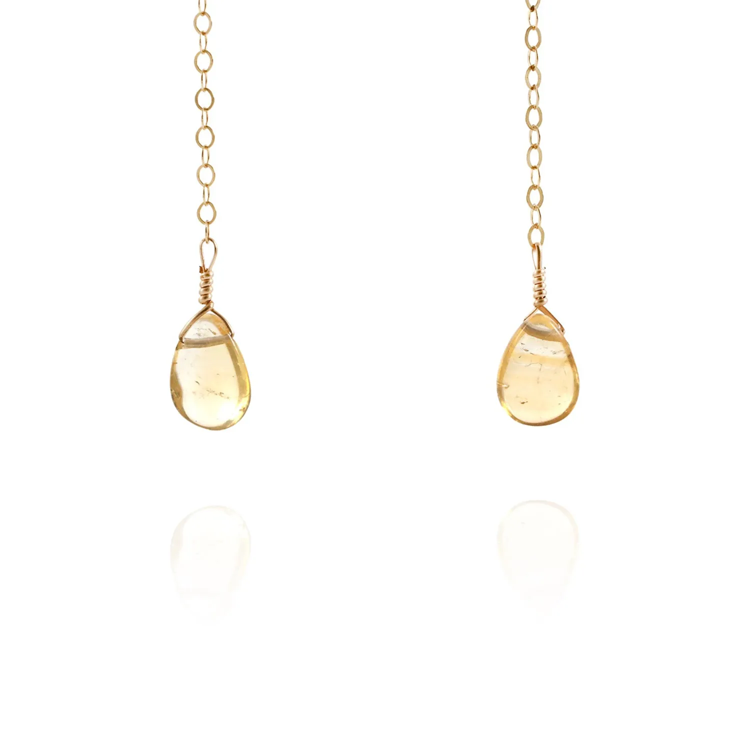Citrine Drop Earrings