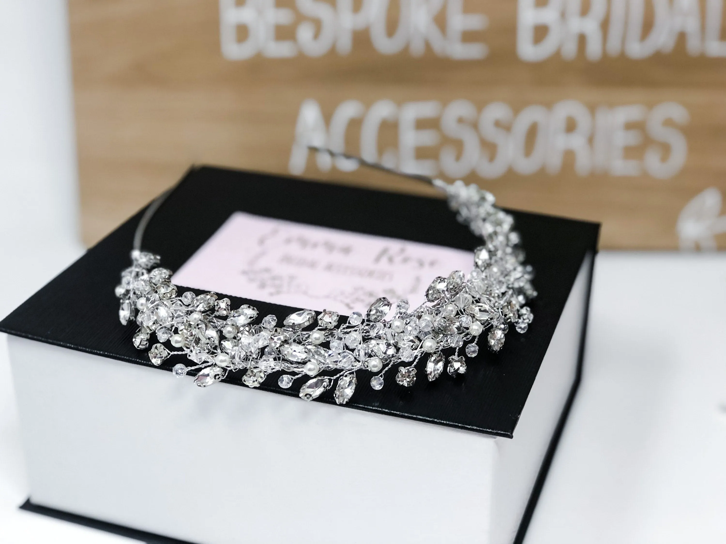 Crystal Bridal Tiara - Wedding Crown - Sparkly Tiara - Wedding Jewellery - Bridal Headband - Bride Headpiece
