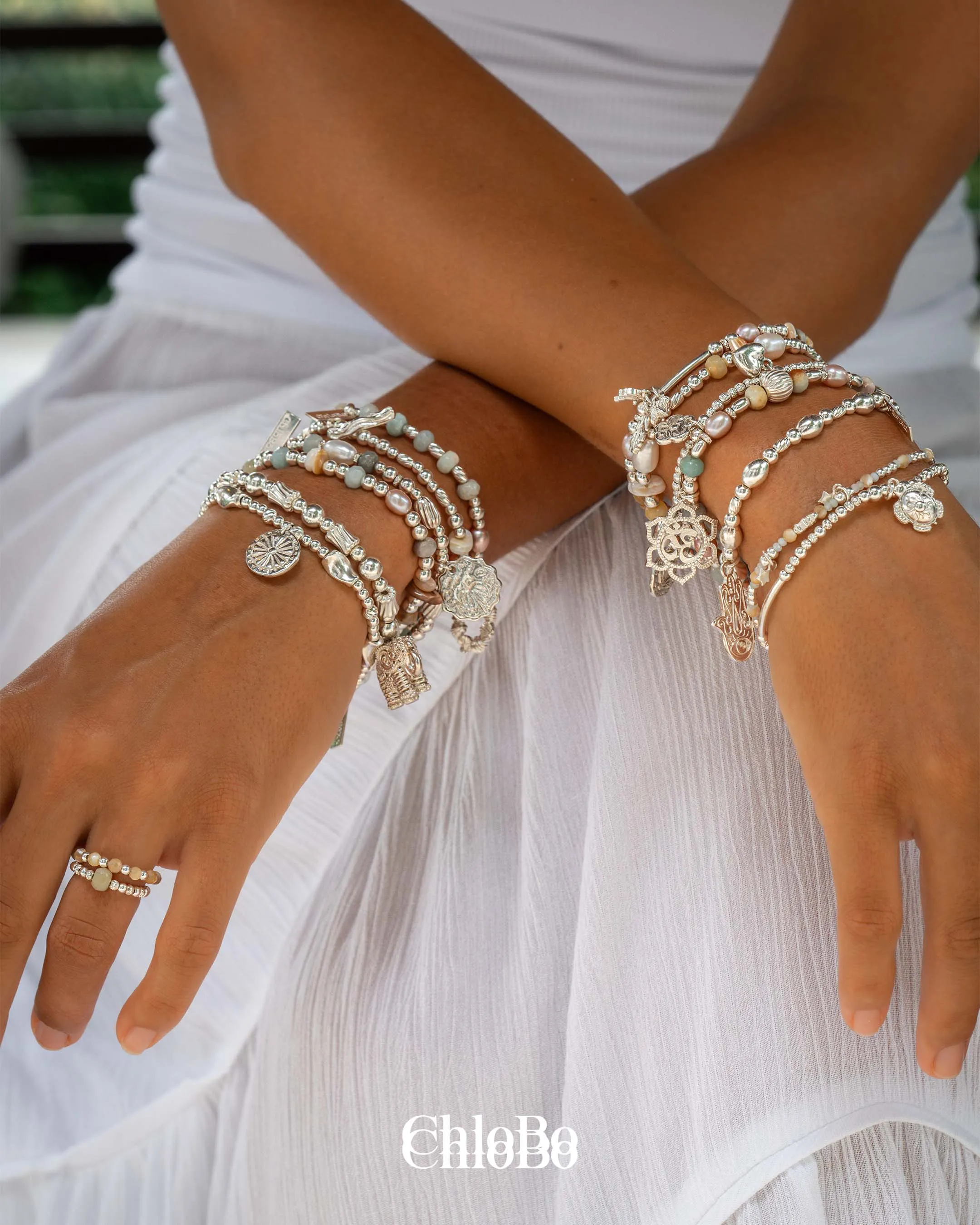Dreamers Paradise Bracelet - Silver - SBAP3534