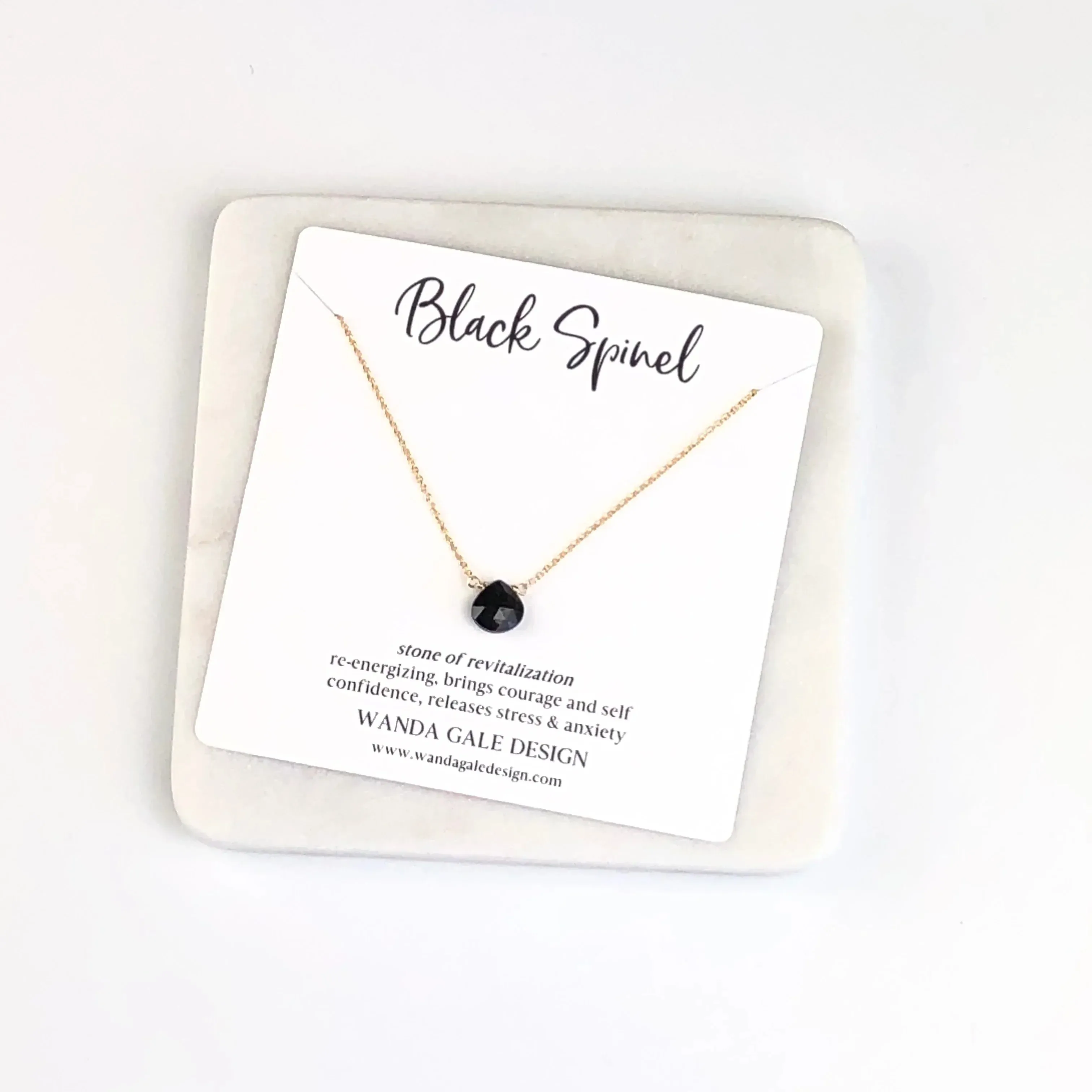 Energy stone necklace - Sapphire