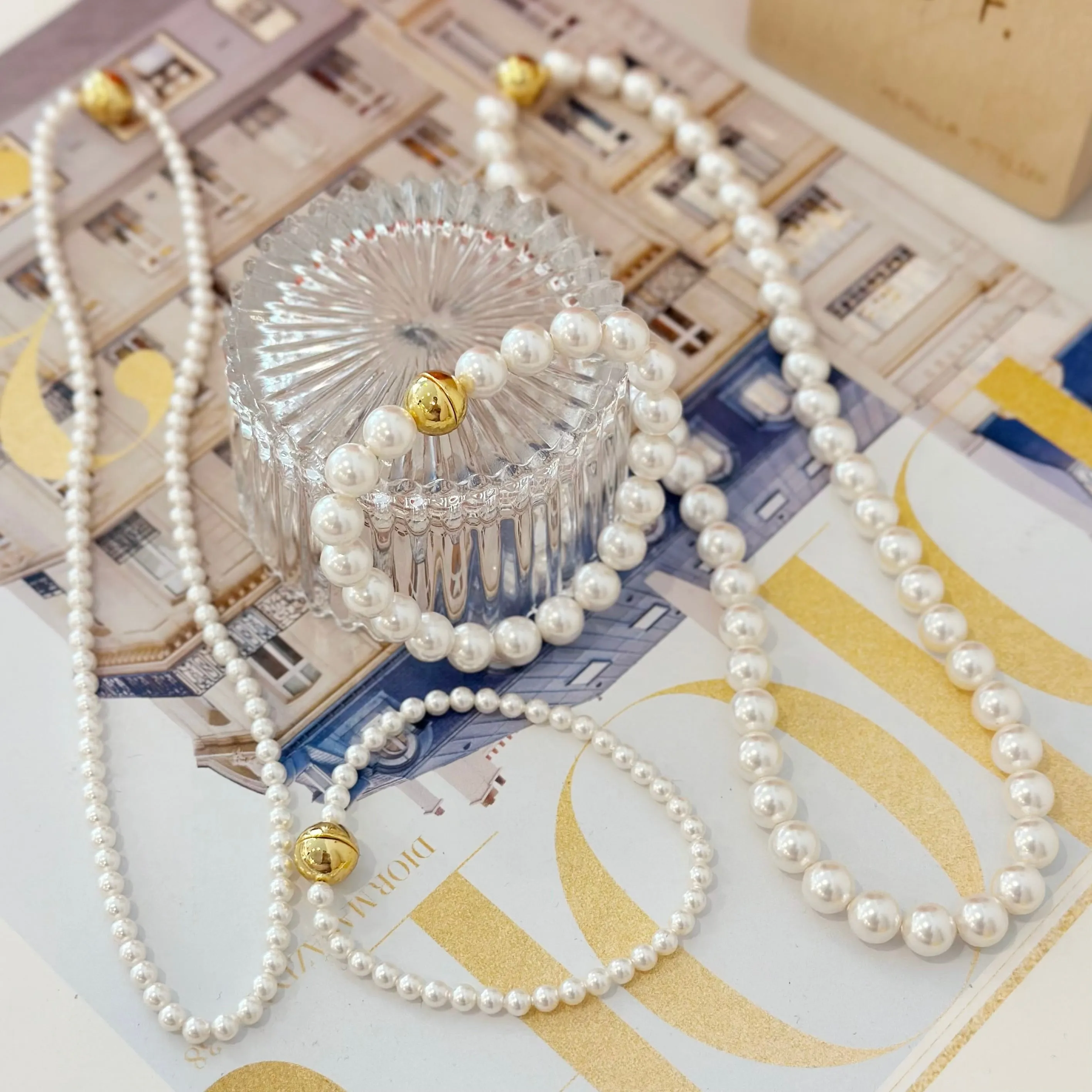 Evangeline 8mm Pearl Bracelet
