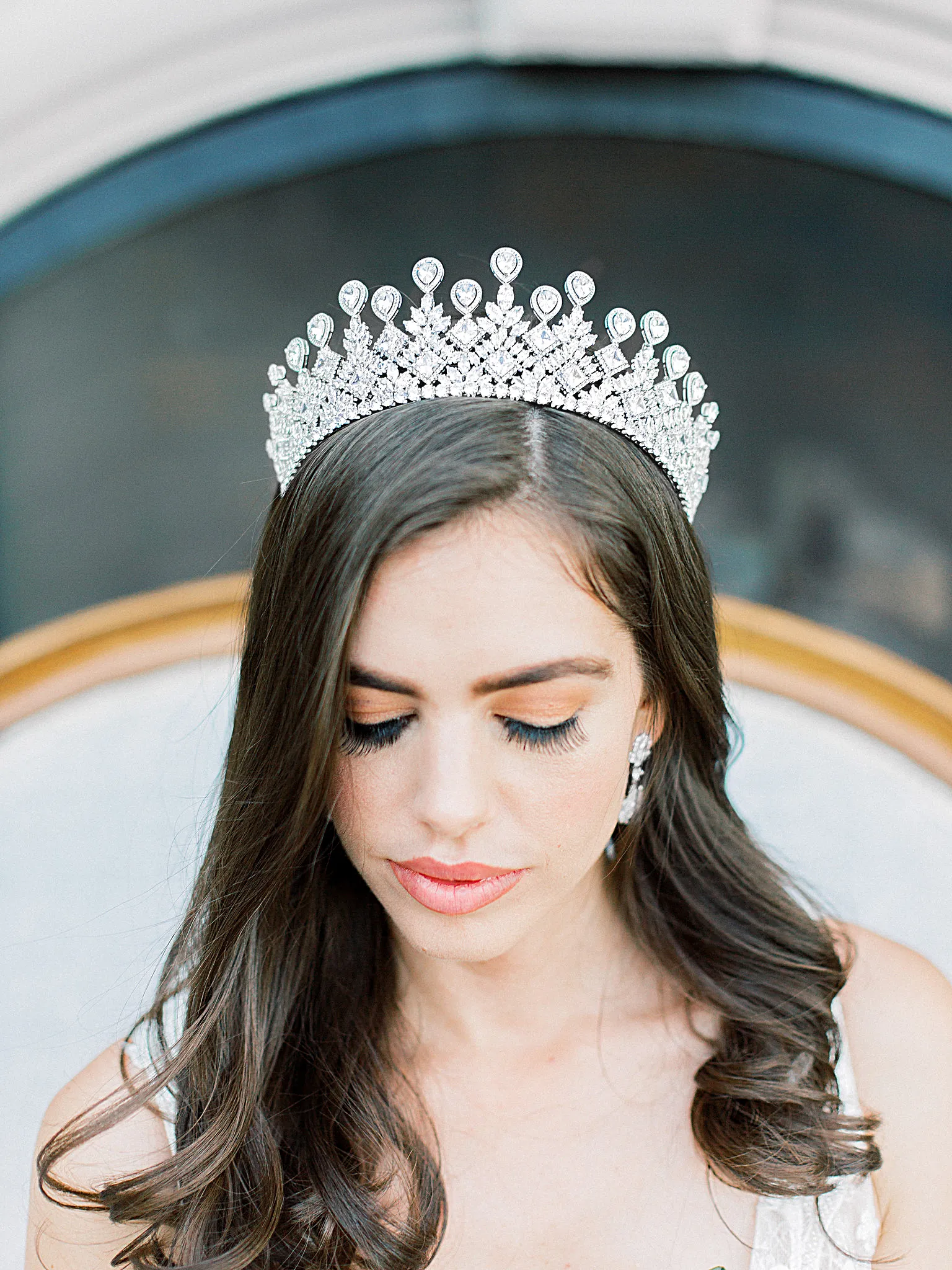 FIONA Simulated Diamond Crown