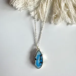 Golden Hills Turquoise Pendant with Prongs