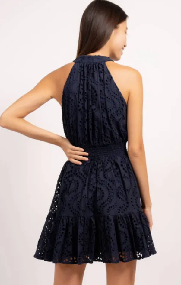 Liam Eyelet Dress