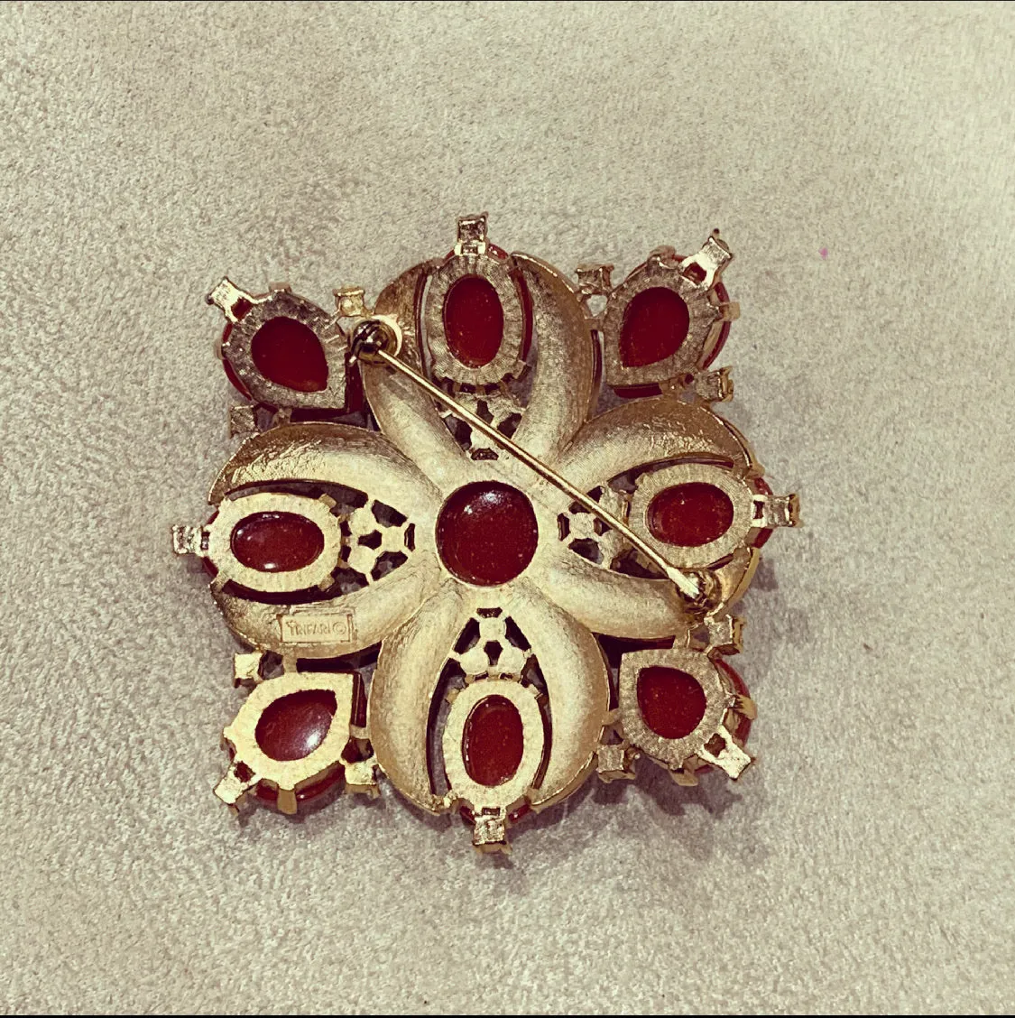 L’Orient Collection 1960s Statement Brooch by Trifari