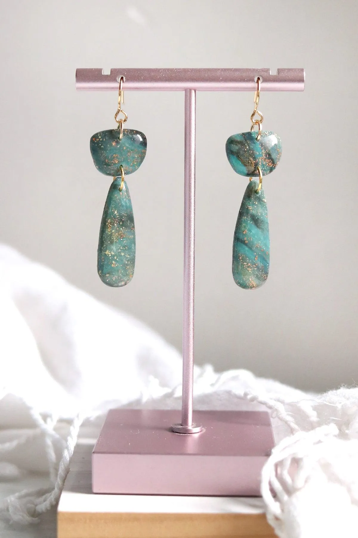 Malachite Earrings