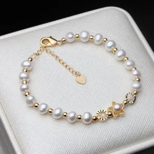 Natural Freshwater Pearl Bracelet For Women