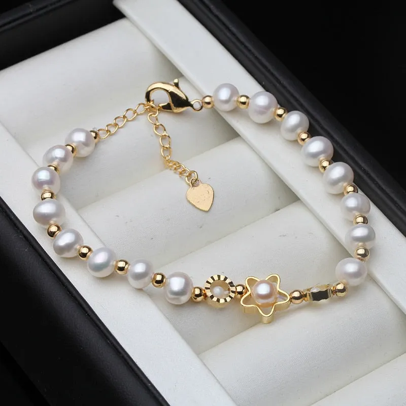 Natural Freshwater Pearl Bracelet For Women