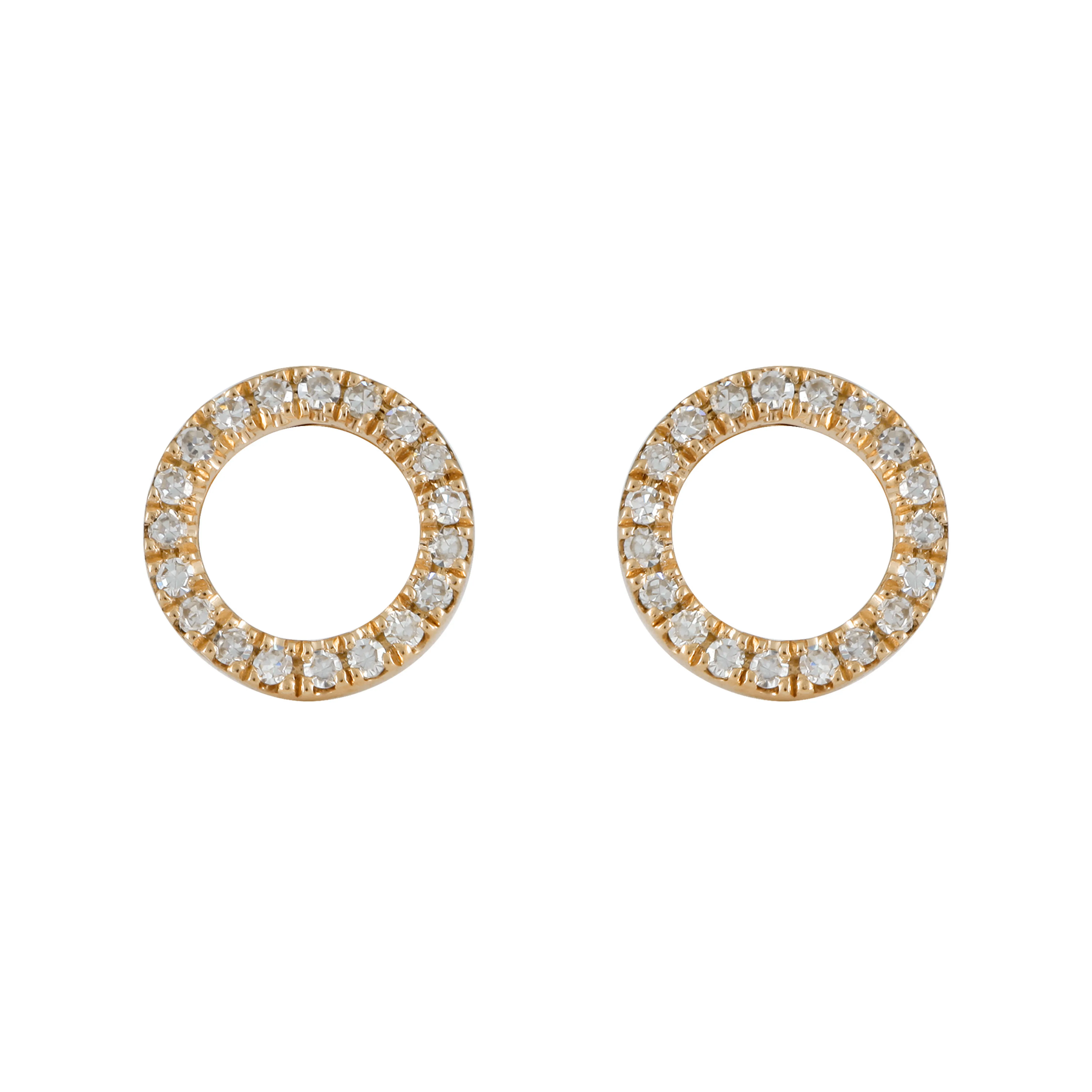 Open Circle Studs