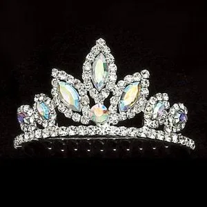 Rhinestone Aurora Borealis Tiara