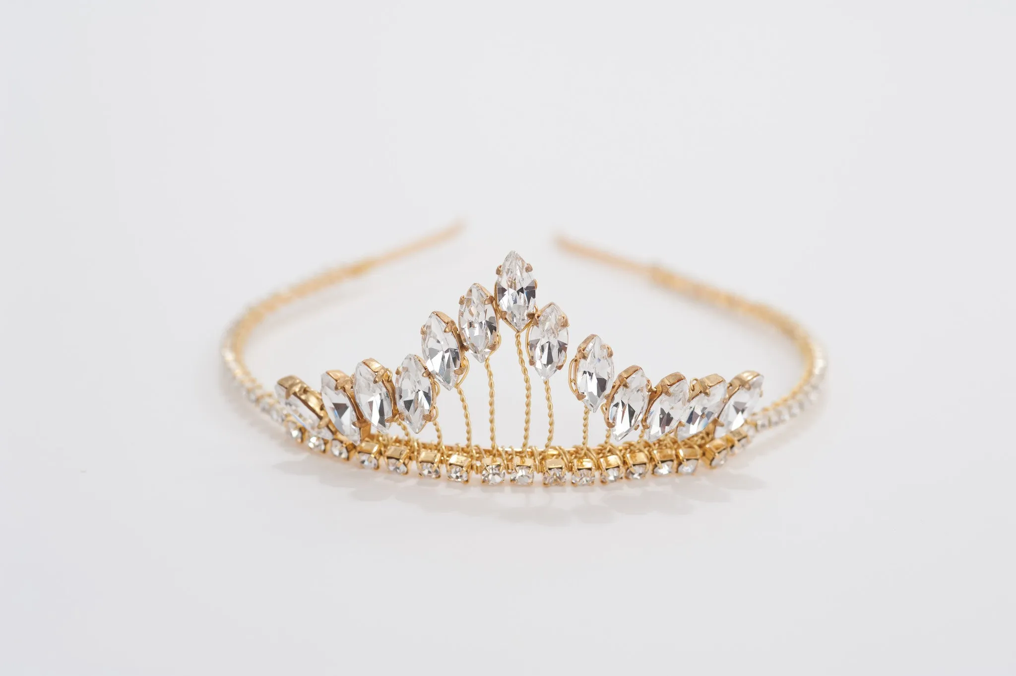 Rhinestone crown headband HP170625  Molly