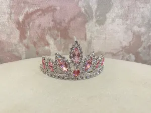 Rhinestone Pink Tiara