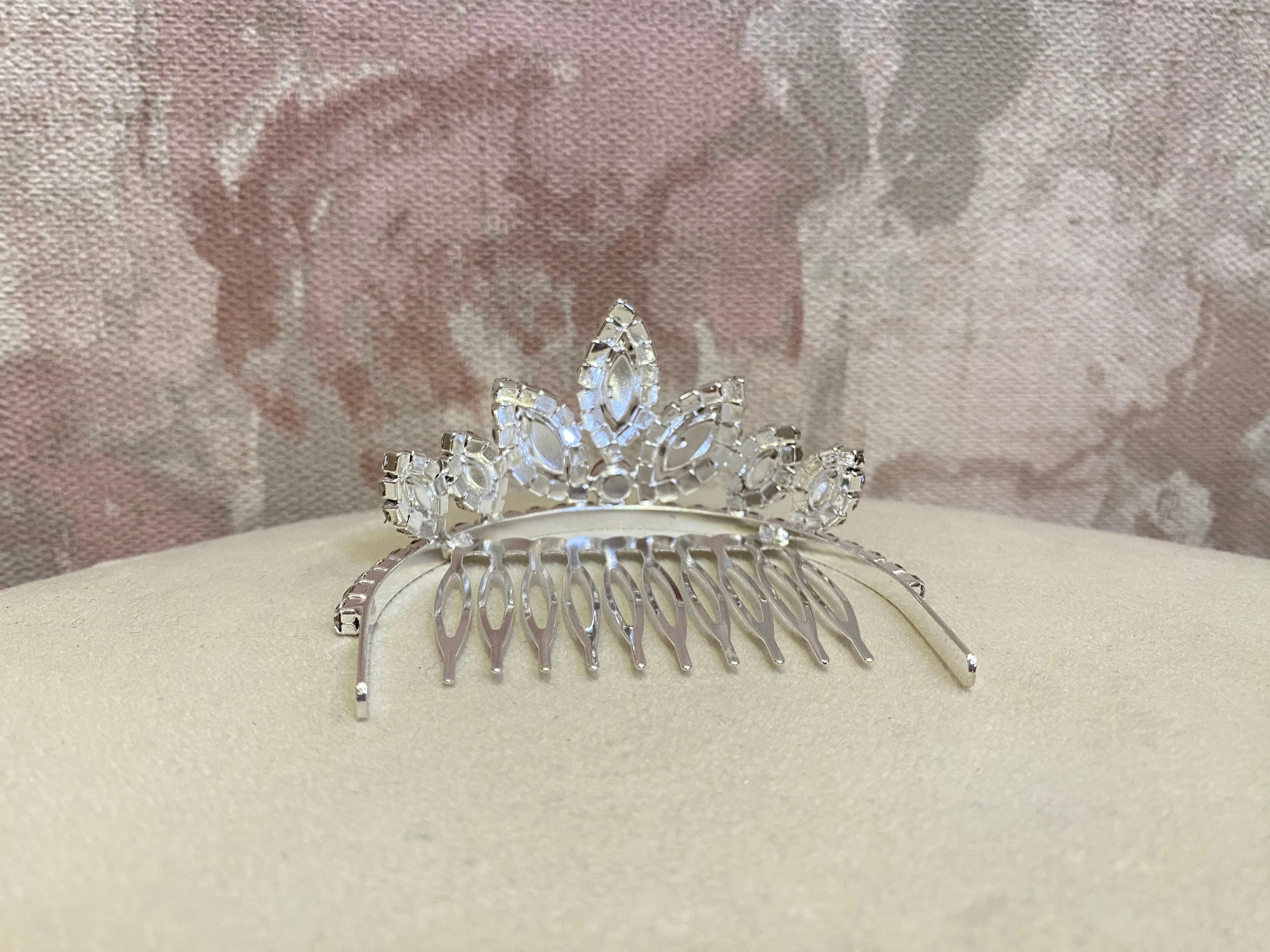 Rhinestone Pink Tiara