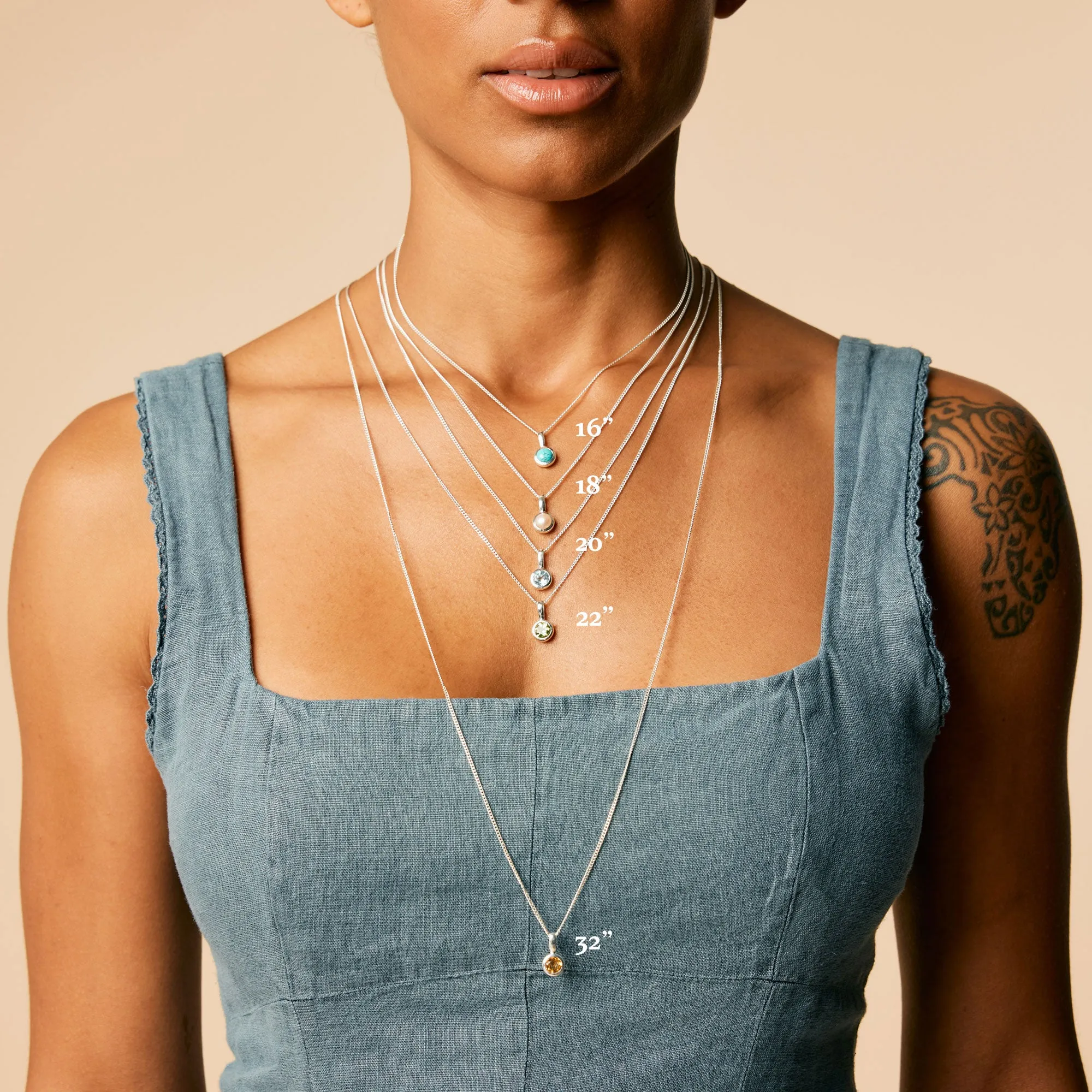 Solar Plexus Chakra Necklace - Gold