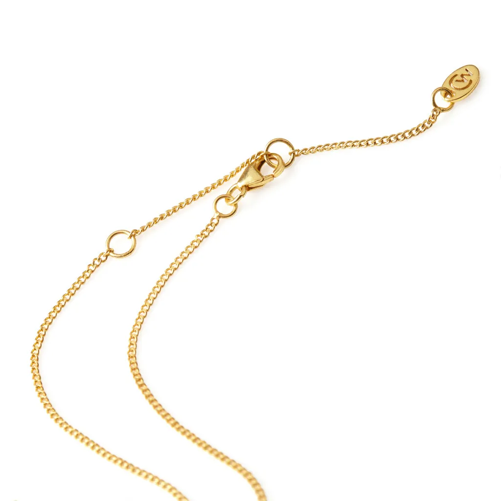 Solar Plexus Chakra Necklace - Gold