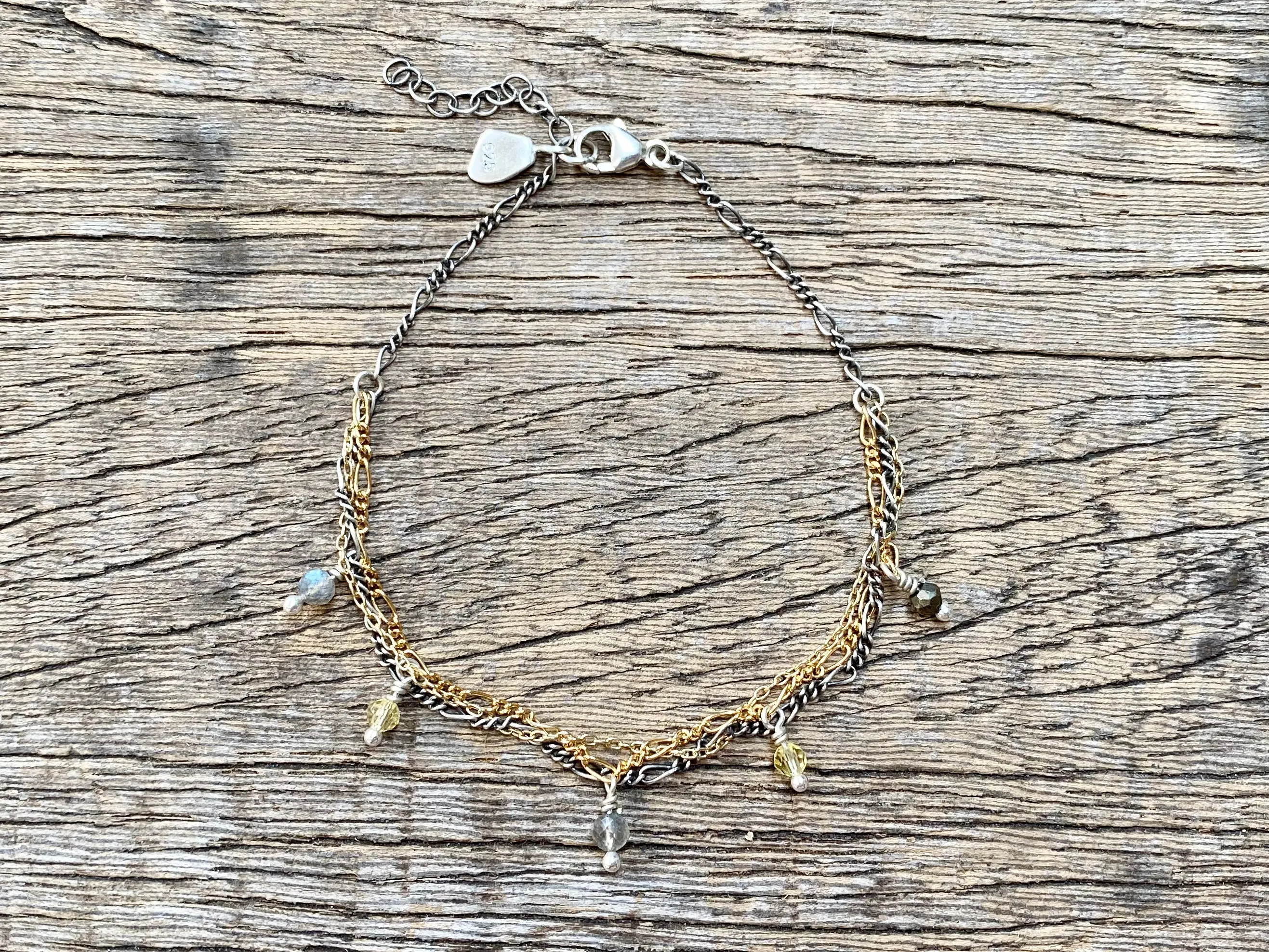 Tangled Beaded Bracelet