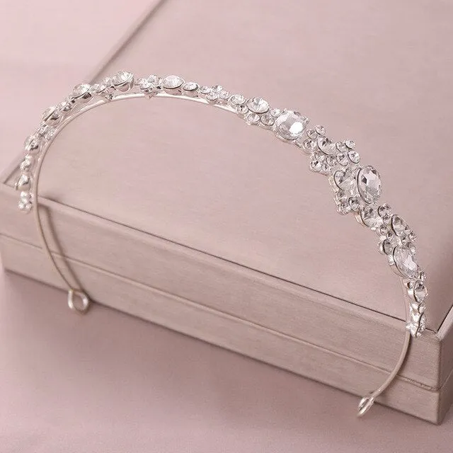 Trendy Wedding Headwear Queen Tiara