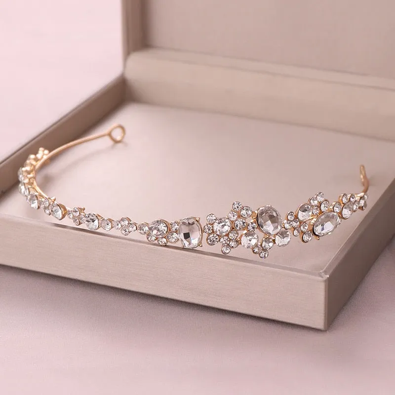 Trendy Wedding Headwear Queen Tiara