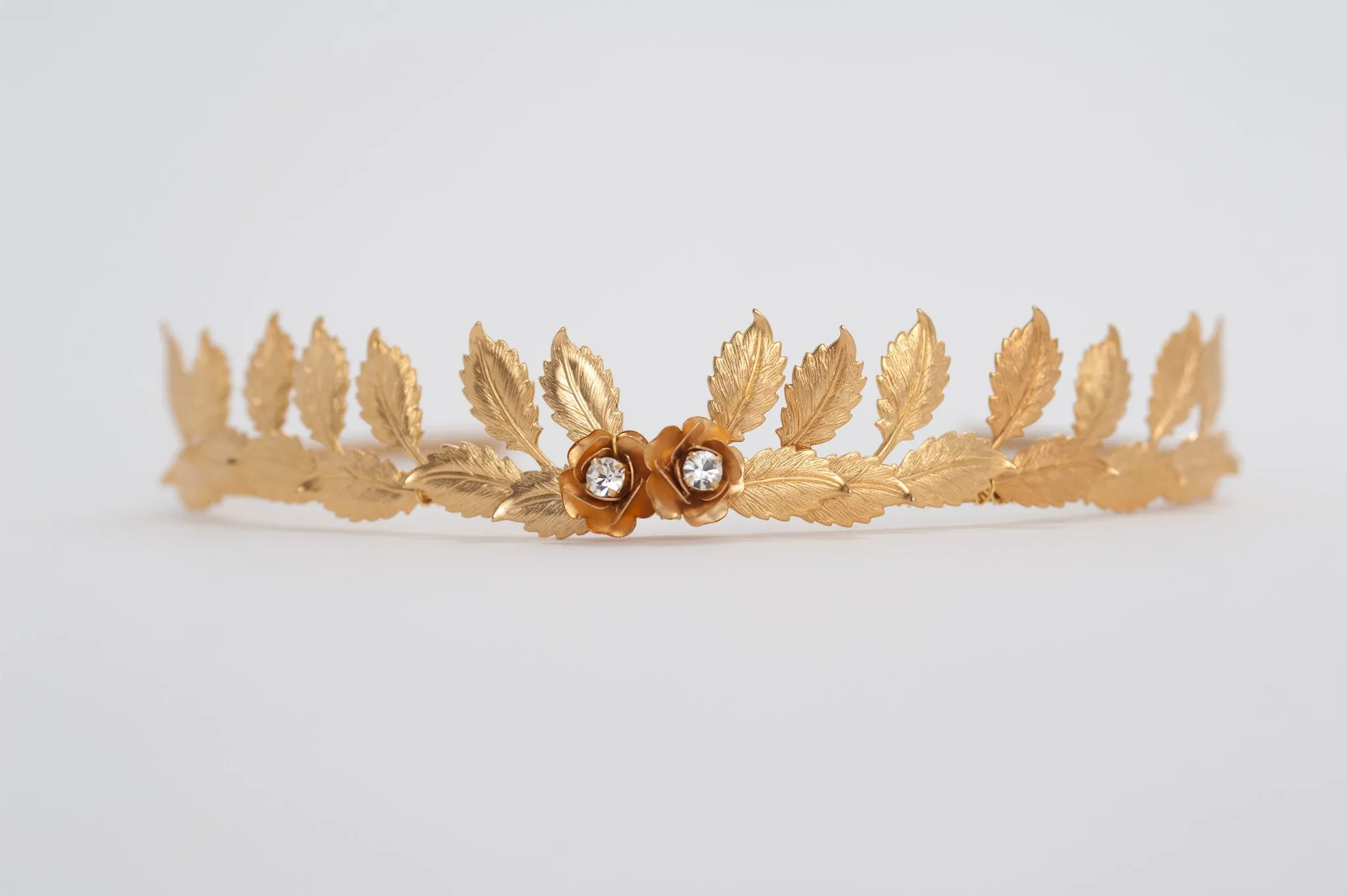 two roses nature crown headband HP170612  Maeve